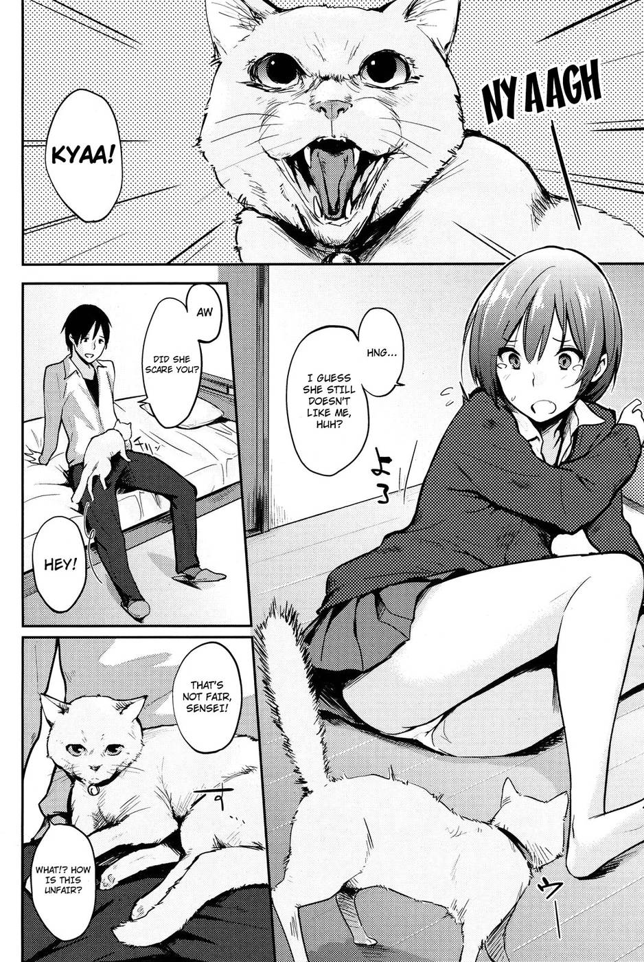 Hentai Manga Comic-Becoming Your Kitty Cat-Read-2